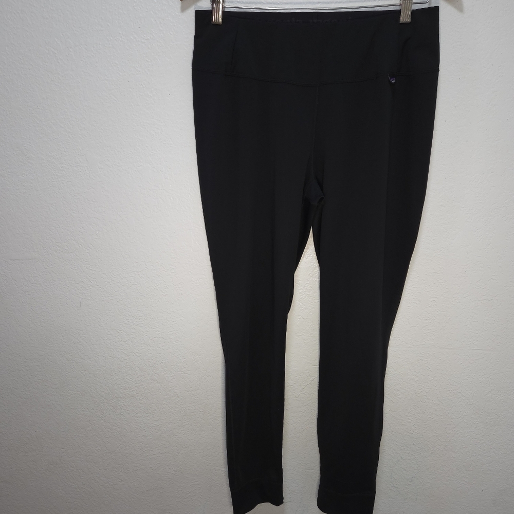 Patagonia Leggings Black Size XL Midweight Capilene Baselayer Sport Skinny